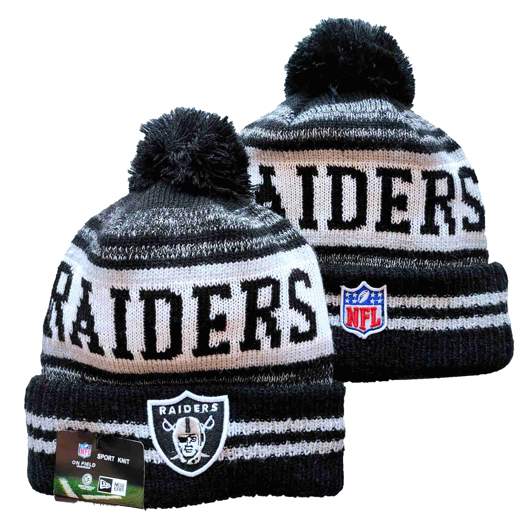 Las Vegas Raiders 2025 Knit Hats 017 Las Vegas Raiders 2025 Knit Hats 017